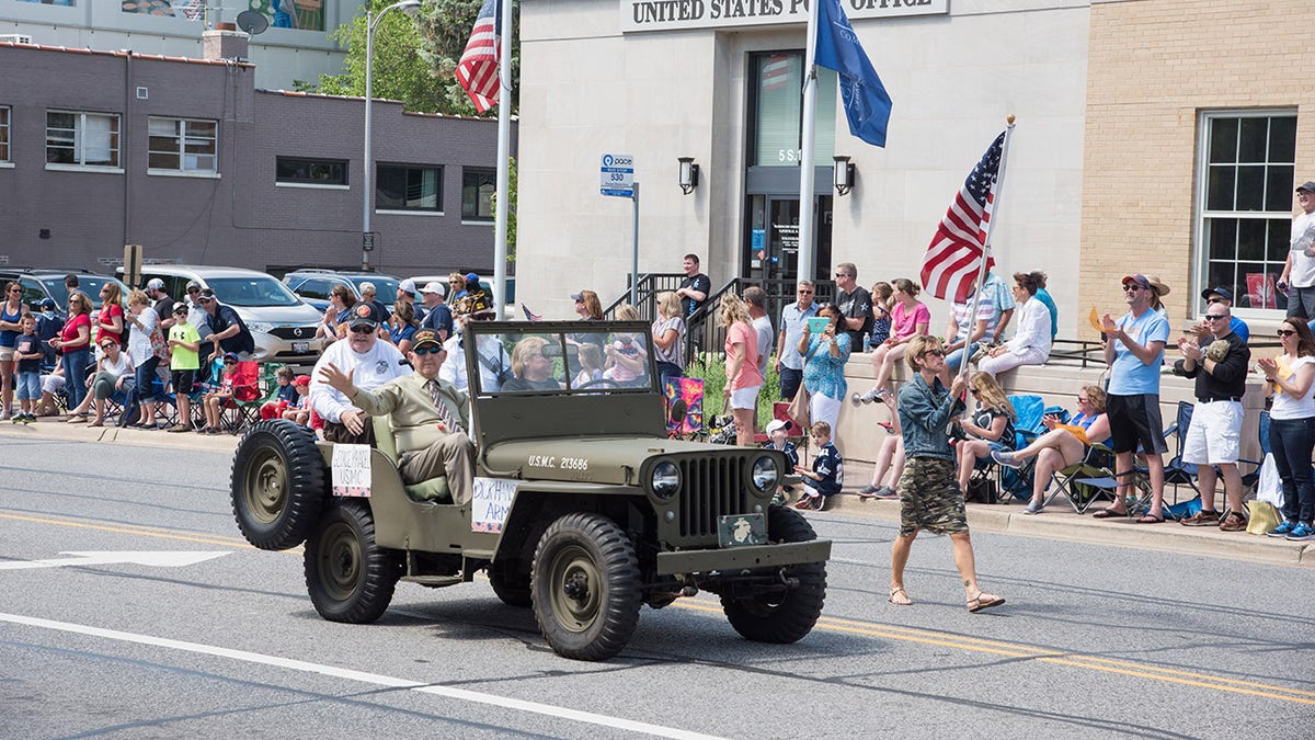 Perhaps no vehicle is more fitting for chauffeuring a WWII veteran than a Willys MB that also served in the war.