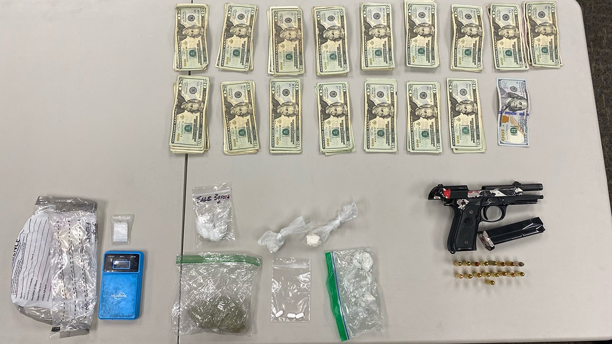fentanyl-laced cocaine, gun and cash Nashville bust