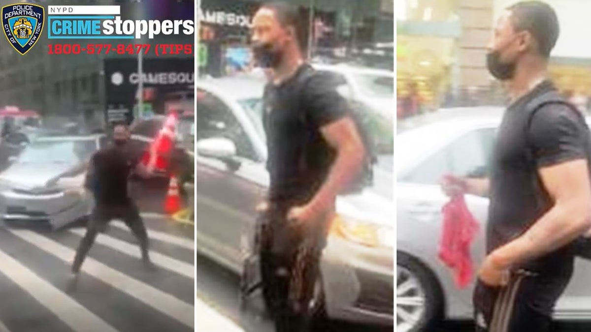 NYPD searching for man wanted in attack on food vendor in Times Square