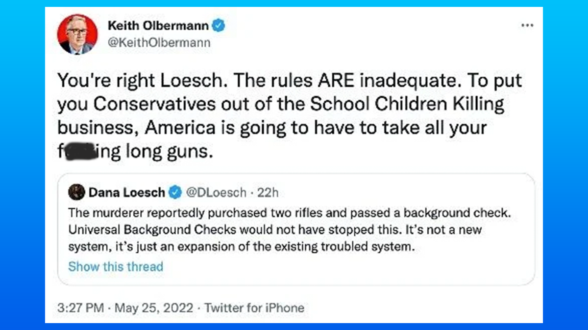 Olbermann Dana Loesch Tweets