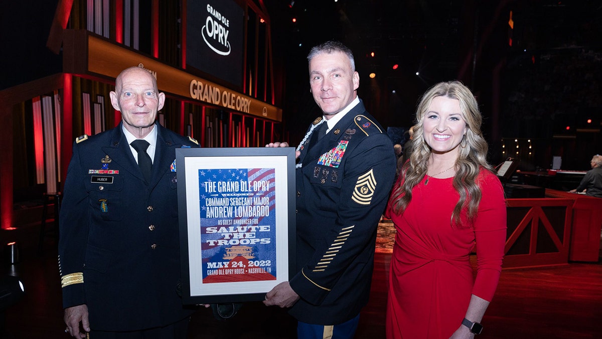 opry backstage salute the troops
