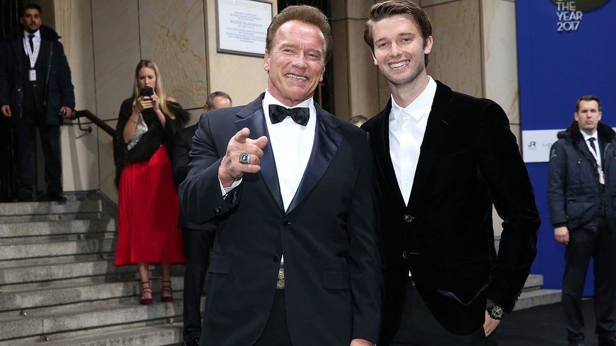 Arnold and Patrick Schwarzenegger GQ