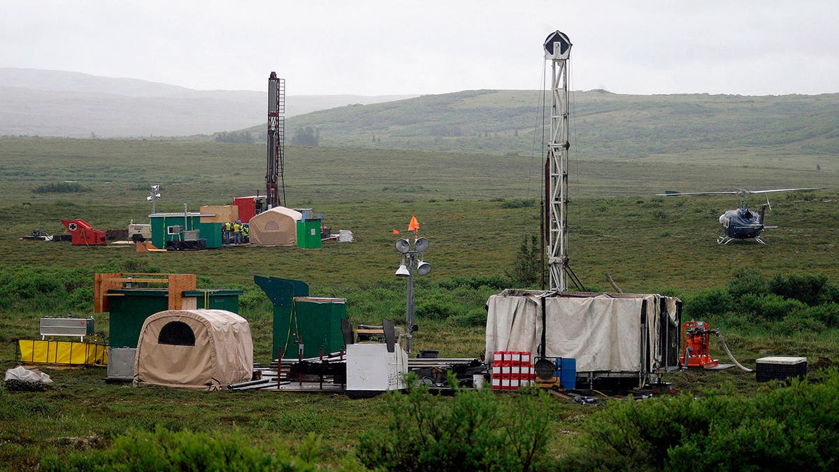 Pebble Mine Project drill test