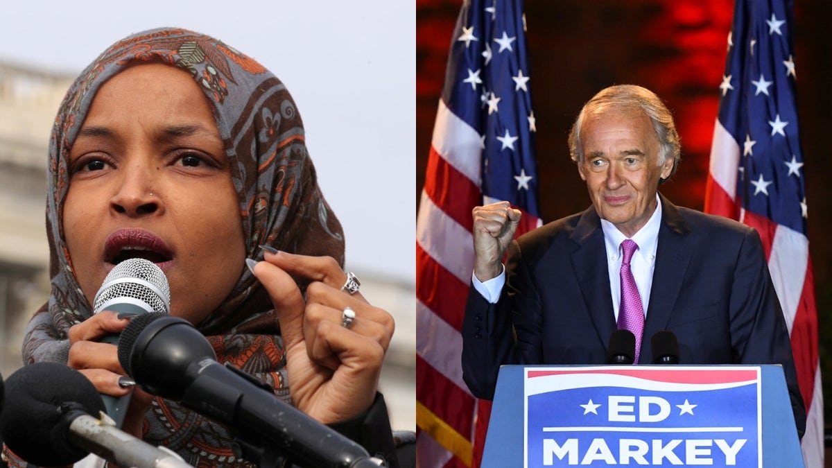 Ed Markey/Ilhan Omar