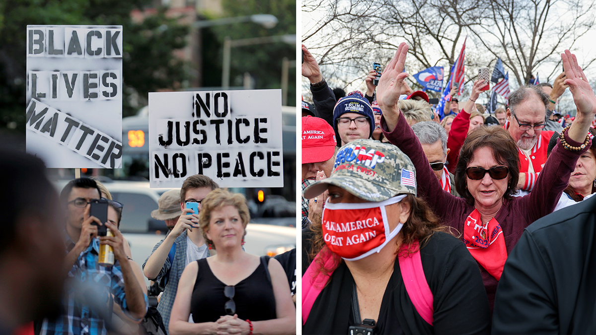 Montage: Progressive protests receive praise from media, while conservative  activists are repeatedly slammed | Fox News