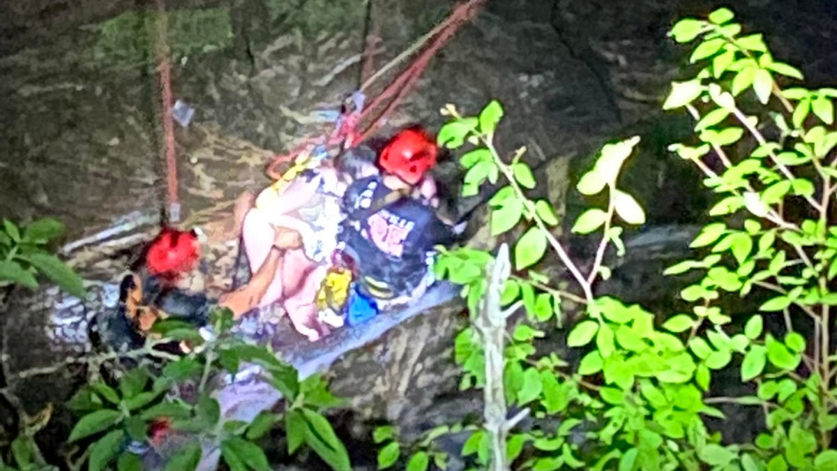 Raven Cliff Falls Georgia rescue