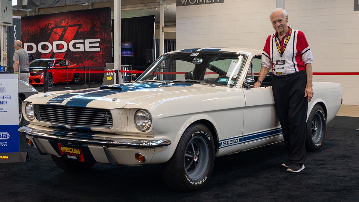 Injured 80-year-old selling 1966 Ford Mustang Shelby GT350 he