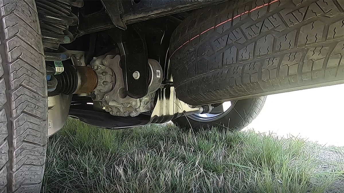 The Ford F-150 Lightning spare tire