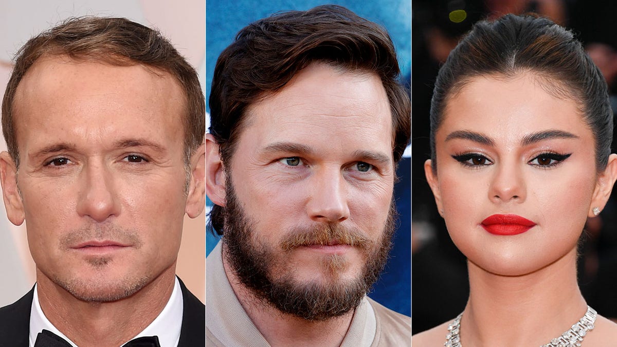 Tim McGraw Chris Pratt Selena Gomez