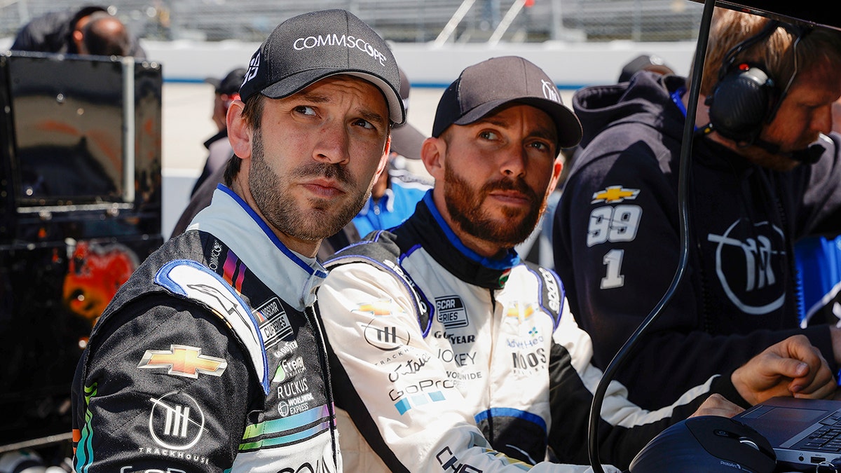 Daniel Suarez and Ross Chastain