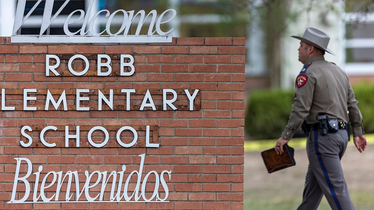 Robb Elementary School sign