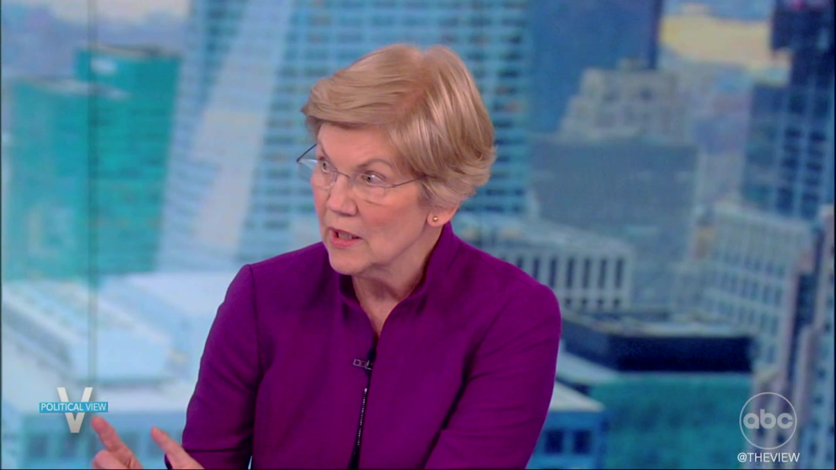 Senator Elizabeth Warren, D-Mass., appears on The View to discuss the future of abortion rights in America.