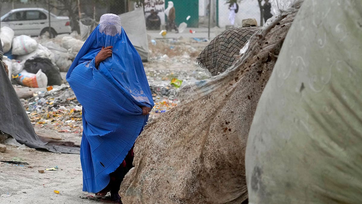 Afghan woman burqa Taliban