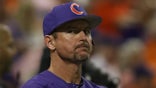 CLEMSON, SC - JUNE 02: Vanderbilt and Clemson met in game four of the NCAA 2018 Division I Baseball Championship held at Clemson's Doug Kingsmore Stadium on Saturday June 2, 2018.  Monte Lee (18) head coach for Clemson is not happy after a questionable call.