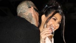 PORTOFINO, ITALY - MAY 20: Travis Barker and Kourtney Kardashian are seen out in Portofino on May 20, 2022 in Portofino, Italy. (Photo by NINO/GC Images)