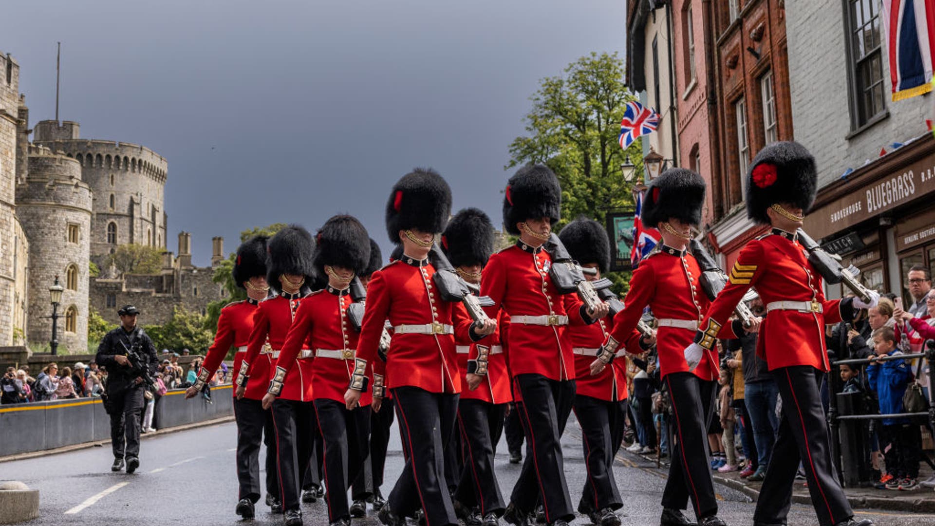 Changing guard ceremony