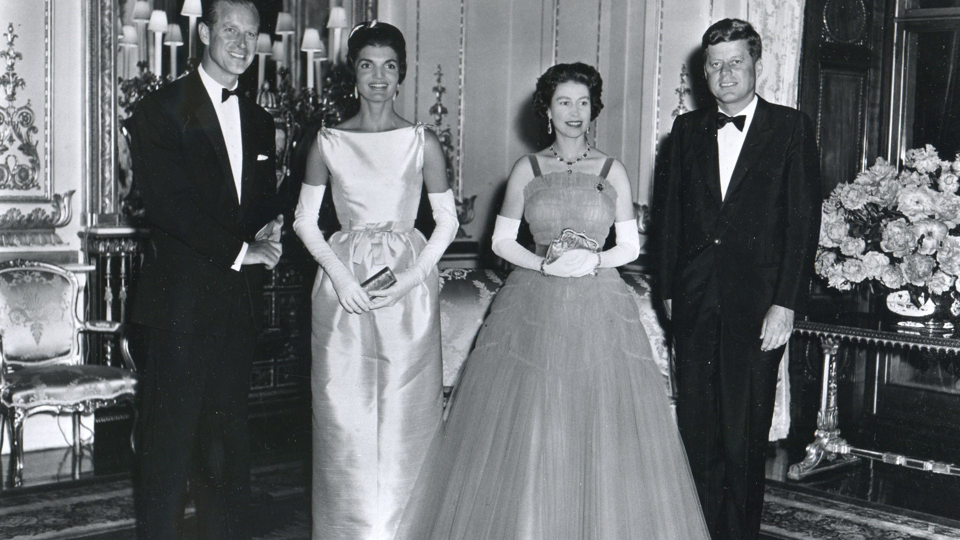 Queen Elizabeth and the Kennedys