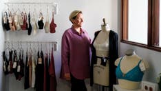 Breast cancer survivor's inclusive lingerie brand caters to diagnosed women