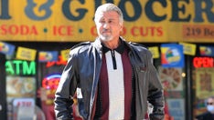 Sylvester Stallone films 'Tulsa King' Paramount series in New York