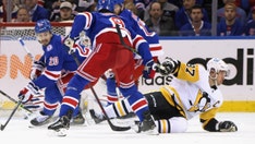 Penguins star Sidney Crosby ruled out of Game 6 against Rangers