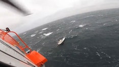 Coast Guard crew rescues injured sailors in Long Island Sound after vessel disabled by 'rogue wave'