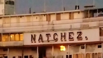 New Orleans steamboat the Natchez erupts in flames