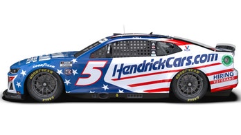 NASCAR introduces patriotic paint schemes for Coca-Cola 600