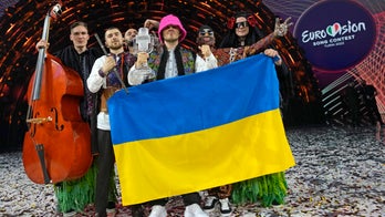Ukrainian band wins Eurovision song competition as war with Russia continues