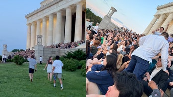 Lincoln Memorial closes after Georgetown seniors leave broken bottles, spilled wine