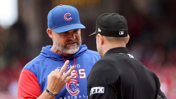 Cubs' manager David Ross again unhappy with umpires as tense series with Reds concludes