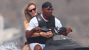 Jamie Foxx all smiles in Cannes with mystery blonde during getaway on French Riviera