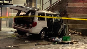 Gruesome Philadelphia crash: 3 dead after speeding car slams into train station