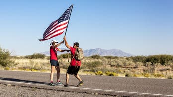 American flag-carrying 'Old Glory Relay' for The World Games kicks off with veterans, military supporters