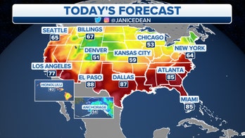 Plains, Mississippi Valley will see severe weather, thunderstorms