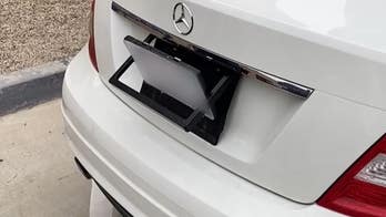 California Mercedes-Benz ‘something out of 007 movie,’ had license plate flipper, gas device, cops say