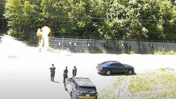Video from Atlanta police shows Molotov cocktails thrown near officers