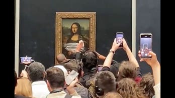 Mona Lisa left smeared in cake but unharmed after apparent climate protest stunt targets painting