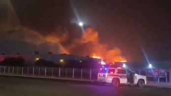 Massive fire burning near Phoenix factory, videos show