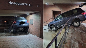 Maine driver blames GPS for drunken wreck into police station, authorities say