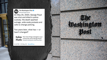 Washington Post deletes tweet claiming George Floyd was 'shot and killed' by Minneapolis police