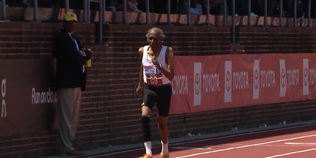 Lester Wright celebrated his 100th birthday by running a 100-meter dash on April 30, 2022, at the 126th annual Penn Relays track and field event.