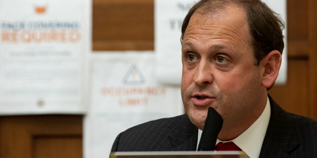 Rep. Andy Barr, R-Ky., said the Biden administration rule would force people to throw their retirement money into lower-performing stocks.