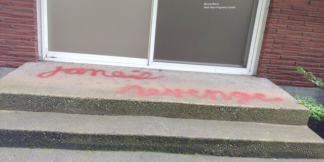 "Jane's revenge" Vandalism at Next Step Pregnancy Services Seattle Area Pregnancy Center