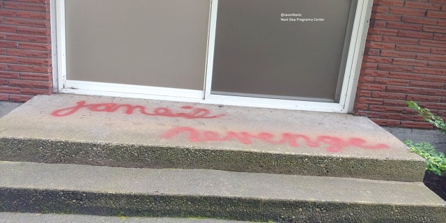 "Jane's Revenge" vandalism at Seattle-area pregnancy center Next Step Pregnancy Services