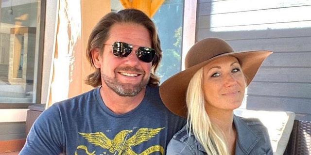 The Satterlys in a recent photo. They share with other veterans and their families that it's "a sign of strength to get help for this … Working on your mental health is a way to improve it."