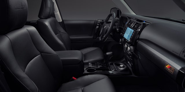 The anniversary 4Runner's interior gets unique trim.