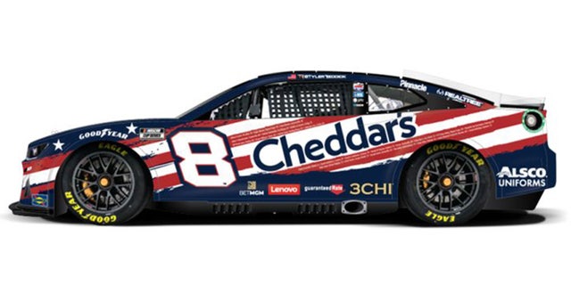 Tyler Reddick drives for Richard Childress Racing.