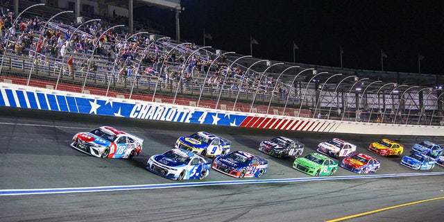 All of the cars in the Coca-Cola 600 carry the name of a fallen member of the U.S. military.