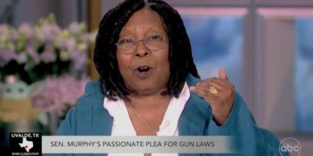 During the May 25, 2022 episode of "The View," co-host Whoopi Goldberg threatened to "punch somebody" if she heard more Republican "thoughts and prayers" following the school shooting in Uvalde, Texas.
