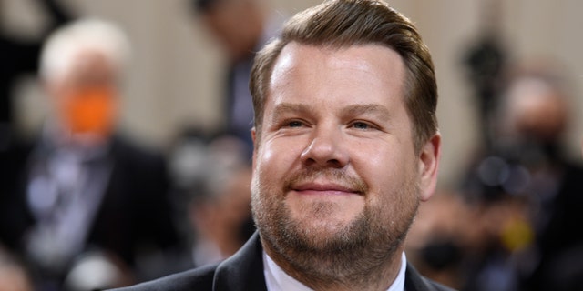 James Corden attends The Metropolitan Museum of Art's Costume Institute benefit gala.